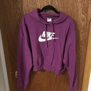 Nike Women's Purple Hoodie
